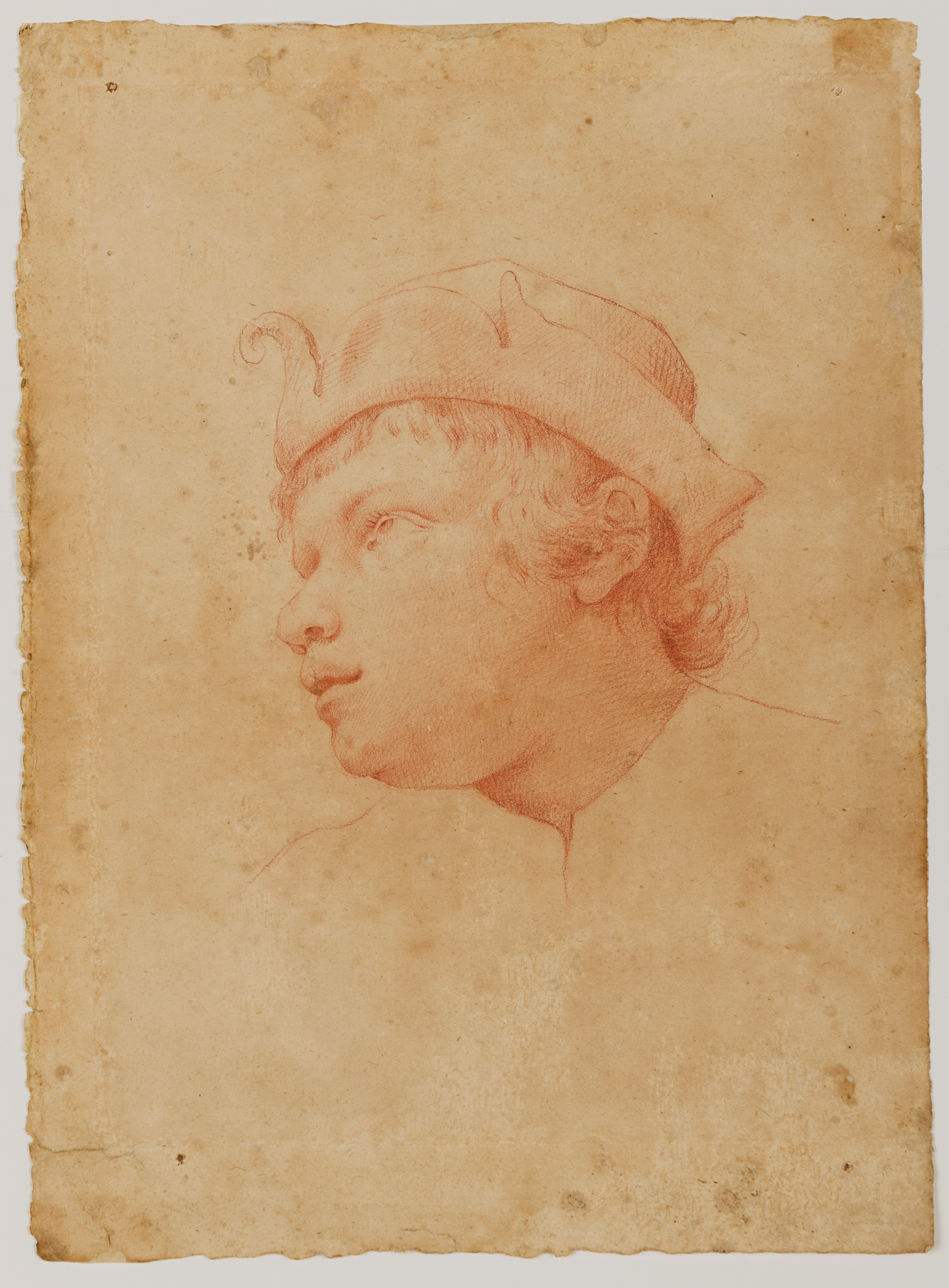 The Head of a Boy Wearing a Cap